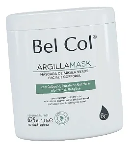 Bel Col ArgilaMask Máscara de Argila Verde Facial 625g