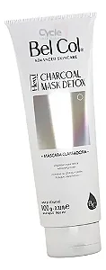 Bel Col Hexyl Máscara de Carvão Ativado Clareadora Facial 100g