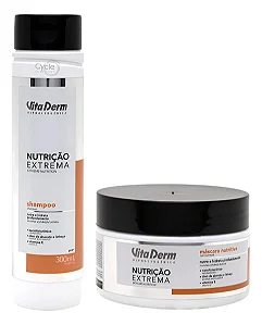 Vita Derm Nutrição Extrema Shampoo e Máscara Capilar