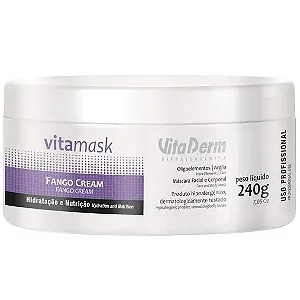 Vita Derm Fango Cream Máscara e Argila Remineralizante 240g