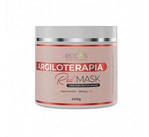 Eccos Red Mask Argiloterapia Máscara Revitalizante 400g