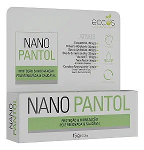 Eccos Nano Pantol Hidratação Intensa, Regeneração e Proteção 15g