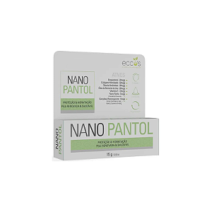 Eccos Nano Pantol Hidratação Intensa, Regeneração e Proteção 15g