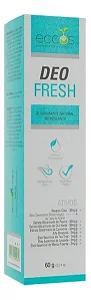 Eccos Deo Fresh Desodorante Natural e Refrescante 60g