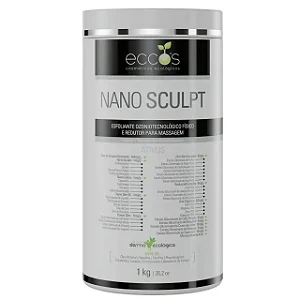 Eccos Nano Sculpt Esfoliante Fisico e Lipolítico Para Redução de Medidas 1kg