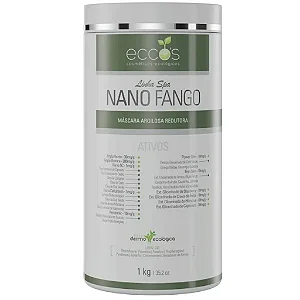 Eccos Nano Fango Creme Argiloso Lipolítico e Redutor de Edemas 1kg