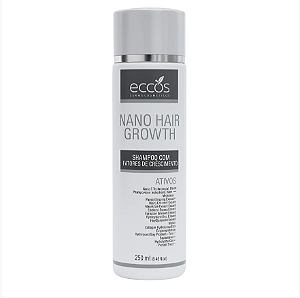 Eccos Nano Hair Growth Shampoo Para Redução de Queda Capilar 250ml