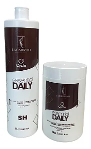 Ax Lauarrah Kit Essential Daily Shampoo e Máscara 1L