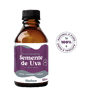 Vita Derm Óleo Vegetal de Semente de Uva 100ml