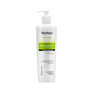 Vita Derm Cleanser Sabonete Calmante Facial 400ml