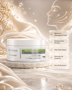 Vita Derm Cleanser Creme Para Massagem Facial 200g