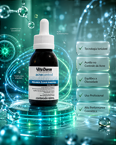 Vita Derm Acne Control Melange Elixir Ionizável 60ml