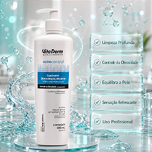 Vita Derm Acne Control Sabonete Dermoequilibrante 400ml