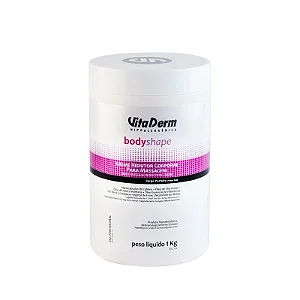Vita Derm Body Shape Creme Redutor Para Massagem Corporal 1kg