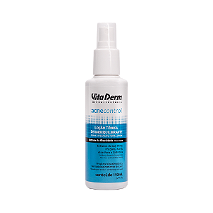 Vita Derm AcneControl Loção Tônica Dermoequilibrante 140ml