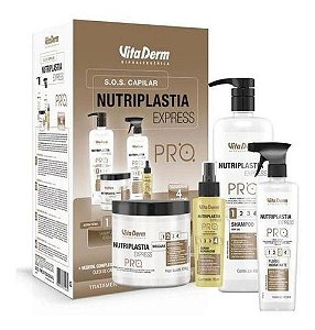 KIT NUTRIPLASTIA - NUTRIÇÃO EXPRESS VITA DERM