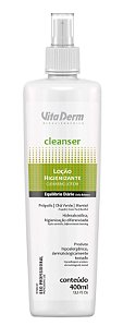 LOÇÃO HIGIENIZANTE CLEANSER 400ML VITA DERM