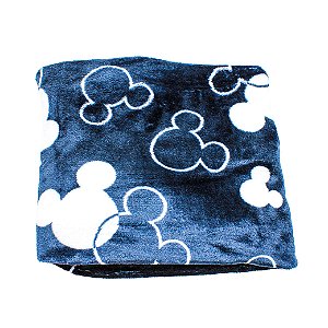 Cobertor Manta Plush (Mickey Black)