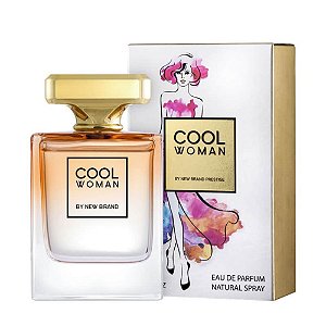 Perfume Feminino Cool Woman New Brand Eau de Parfum 100ml