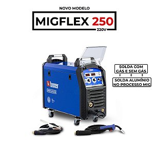 MIGFLEX 250 - Multi-processo 220V Boxer