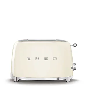 Torradeira 2 fatias Smeg, Anni 50, Creme, 220V