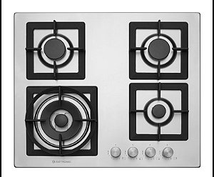 Cooktop 4 bocas 60 cm Quadratto