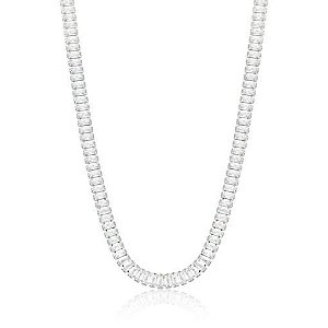 Colar Choker Baguetes Luxo