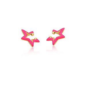 Brinco Piercing Estrela Esmaltado(com variações)