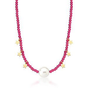 Colar com Cristais Búlgaros Pink