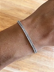 Pulseira Riviera Baguetes (com variação)