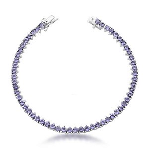 Pulseira Riviera - Zirconia Rendoda - 3 Garras