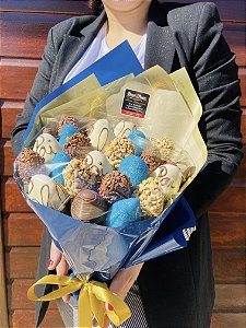 Buquê Pai com escrita