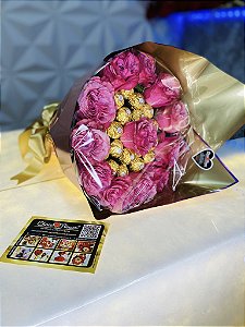 Buquê Amor Eterno Pink