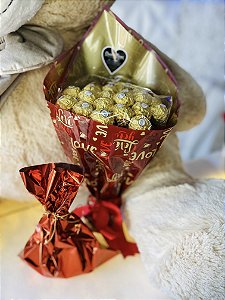 Kit Buquê Ferrero + Chaveiro