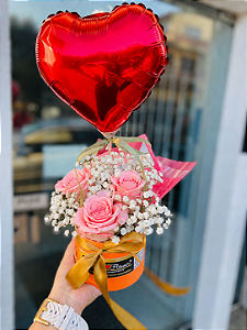 Box Luxo Rosa
