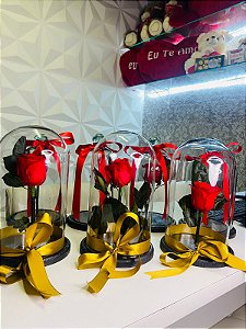 Rosa Encantada Vermelha