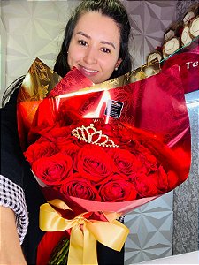 Buquê 20 Rosas Importadas