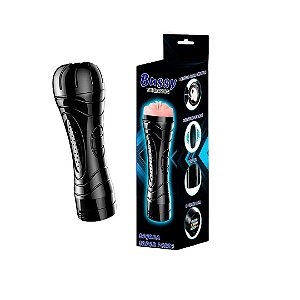Masturbador Laterna  Vagina Em Cyberskin Com Vibrador Multivelocidade