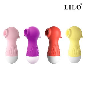 Sugador de Clitoris em Formato de Cavalo Marinho com 10 Modos de Pulsação