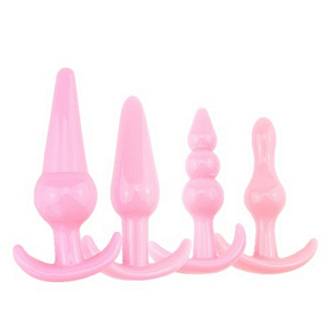 Kit Plug Anal 4 Peças MPA1051