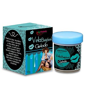 Vela Aromática Beijável Para Massagem ICE 45g MENTA