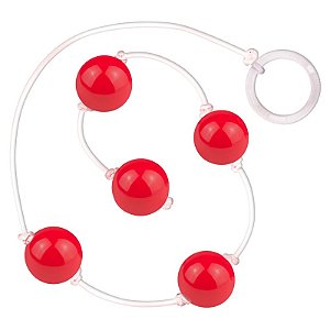 Bolinha Tailandesa Pequena La Pimienta VERMELHA 20mm