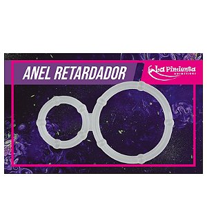 Anel Peniano Retardador Duplo em Silicone