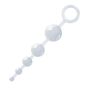 Plug Bol Com 5 Esferas em Silicone