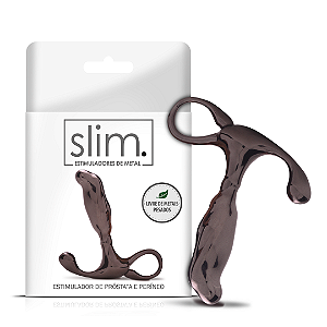 Estimulador de Próstata Formato L Slim - 9,6cm X 2,2cm