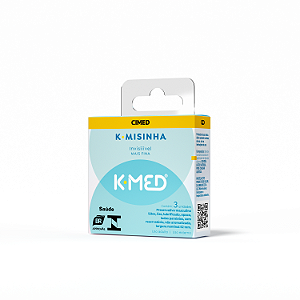 K-Misinha Preservativo Tradicional Invisível MAIS FINA 3 Unidades K-Med