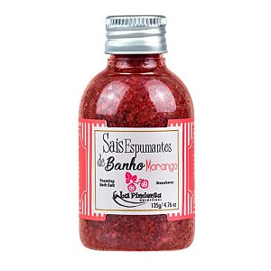 Sais De Banho Sensual De Morango 120g La Pimienta