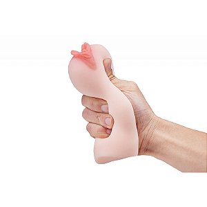 Masturbador Masculino em Cyberskin 13,5 x 7cm - Formato Vagina 15