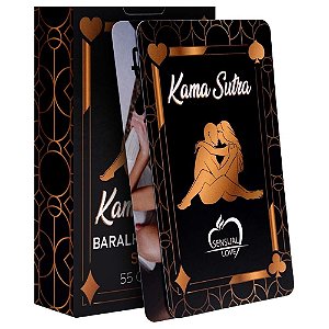 Baralho Hetero Kama Sutra Erótico Soft 55 Cartas Copag