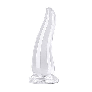Plug Anal 20 cm com Diâmetro Sinuoso e Ventosa